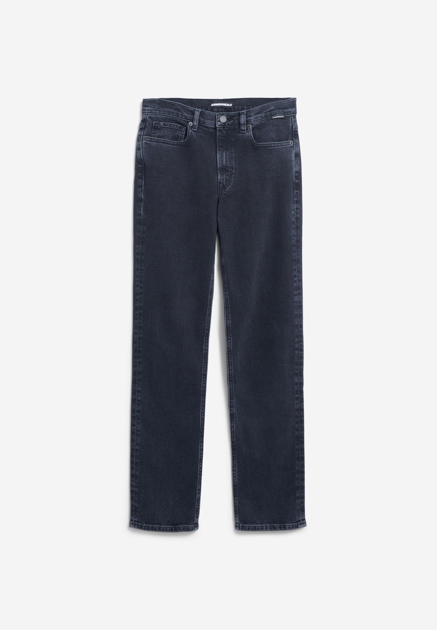 CARENAA MID STRAIGHT JEANS | EBONY | CUTS