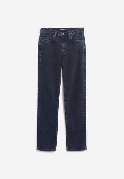 CARENAA MID STRAIGHT JEANS | EBONY | CUTS