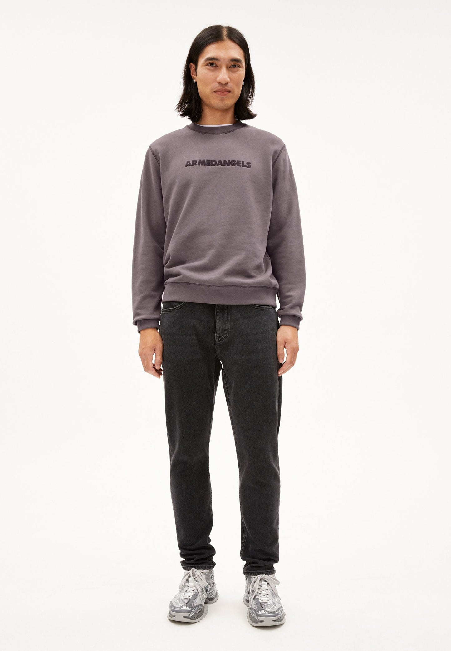 AARJO TARPA TAPERED JEANS | BLACK WASHED AUTHENTIC | CUTS