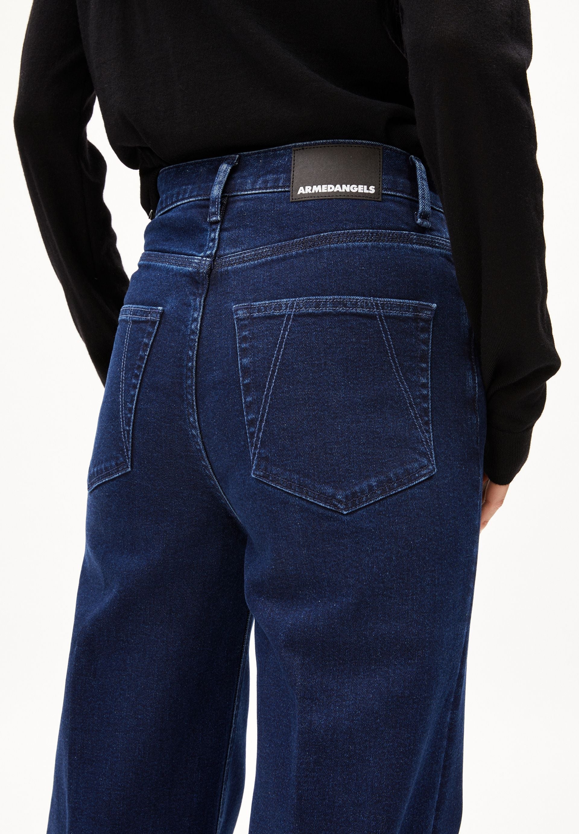 MURLIAA HIGH WAIST WIDE JEANS | POLAR | CUTS