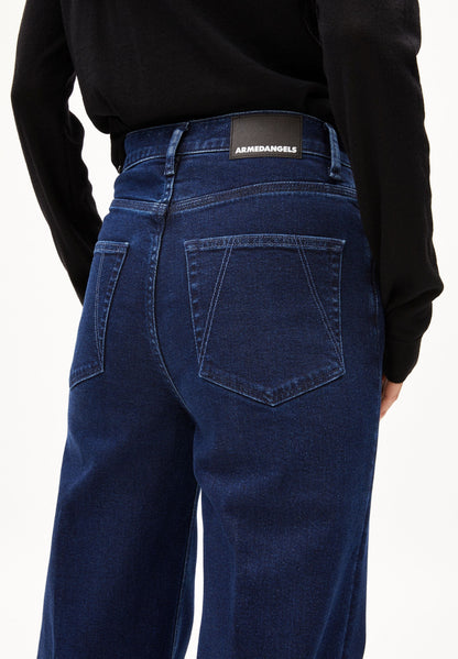 MURLIAA HIGH WAIST WIDE JEANS | POLAR | CUTS