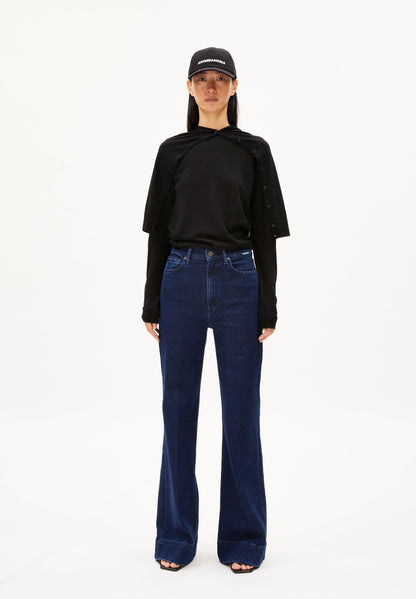MURLIAA HIGH WAIST WIDE JEANS | POLAR | CUTS