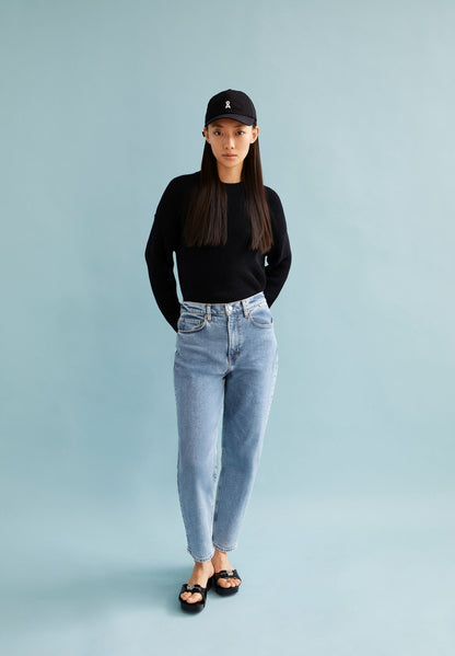 MAIRAA HIGH WAIST MOM JEANS | EUROPIE | CUTS