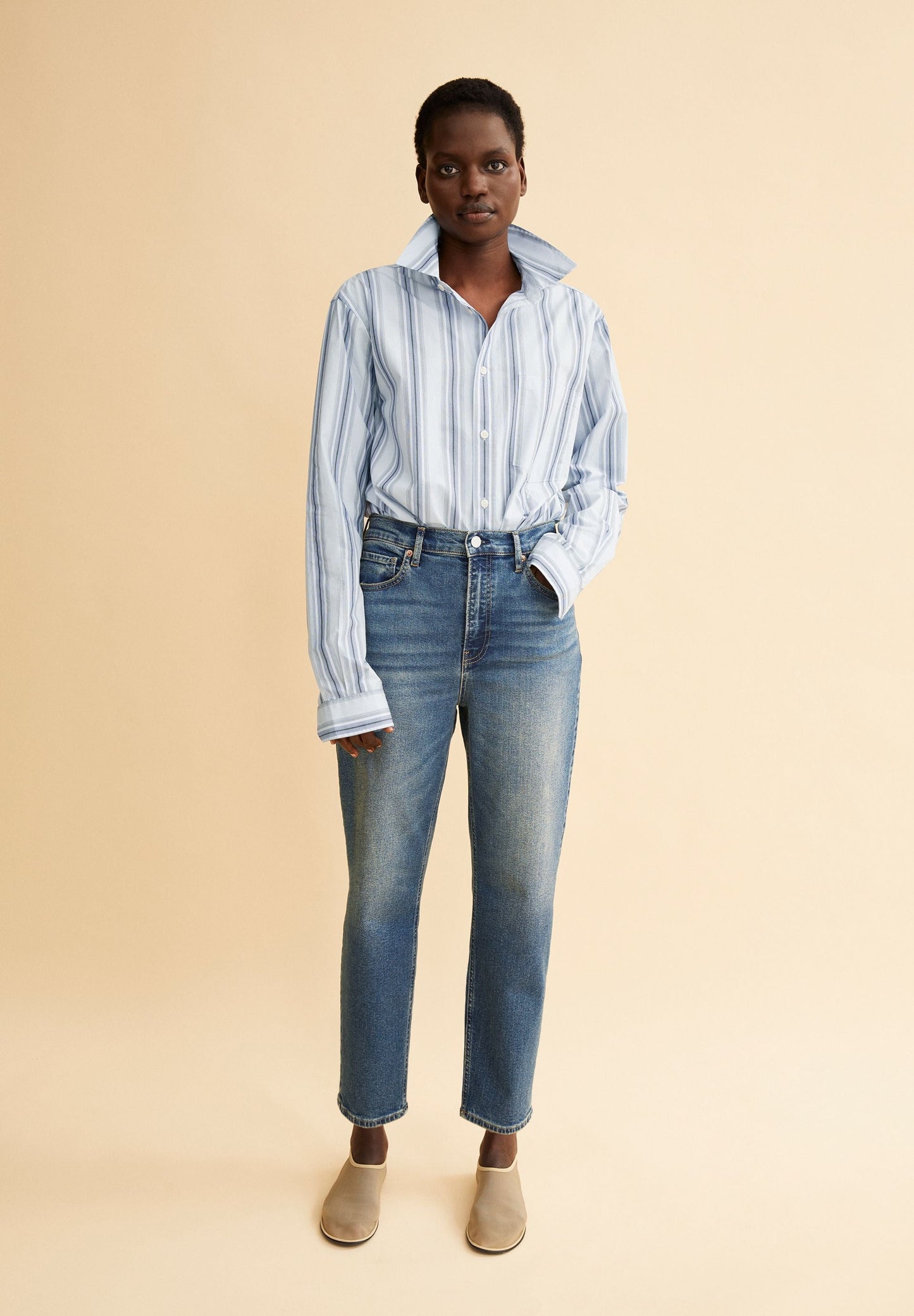 MAIRAA HIGH WAIST MOM JEANS | CALLISTO | CUTS