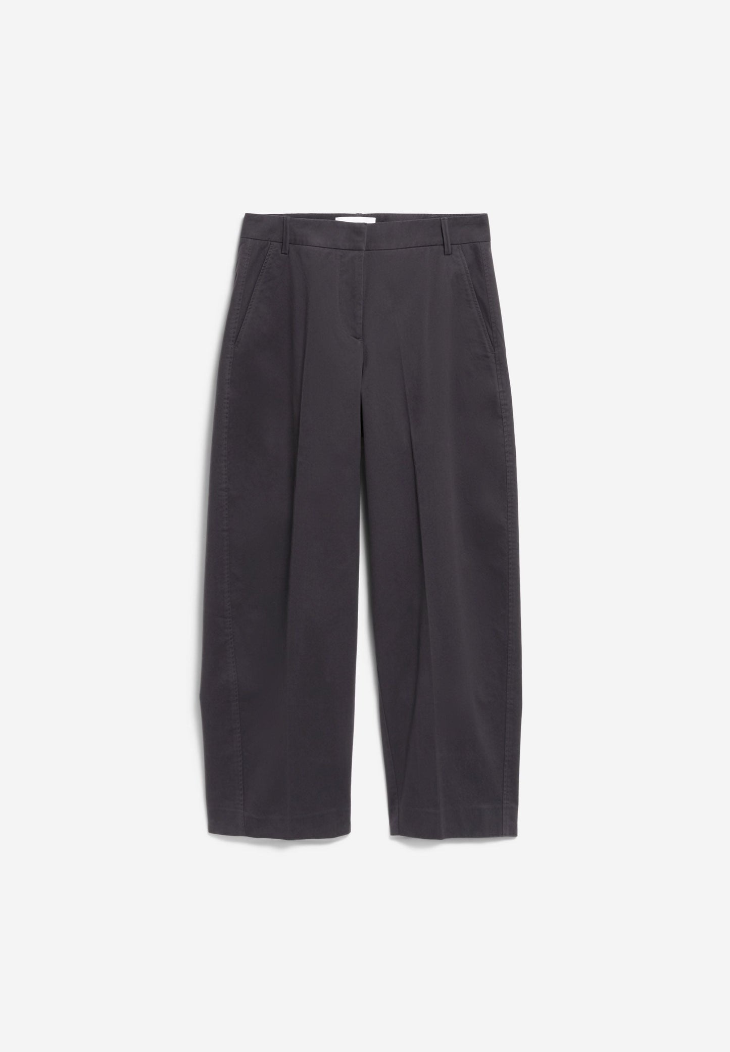 BARREL LEG TWILL PANTS | DARK STEEL | CUTS