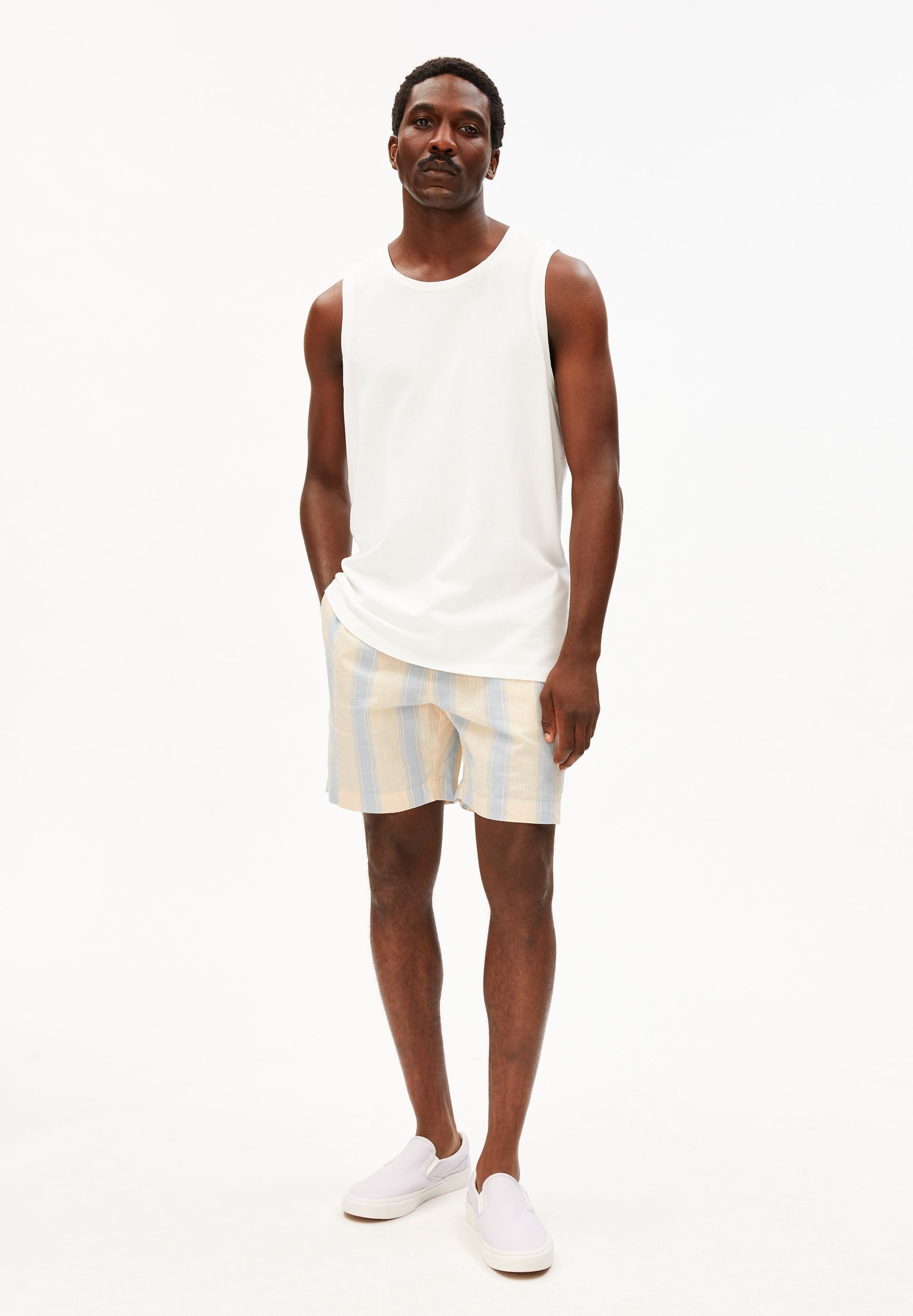 STRIPED SHORTS | WEDGWOOD | CUTS