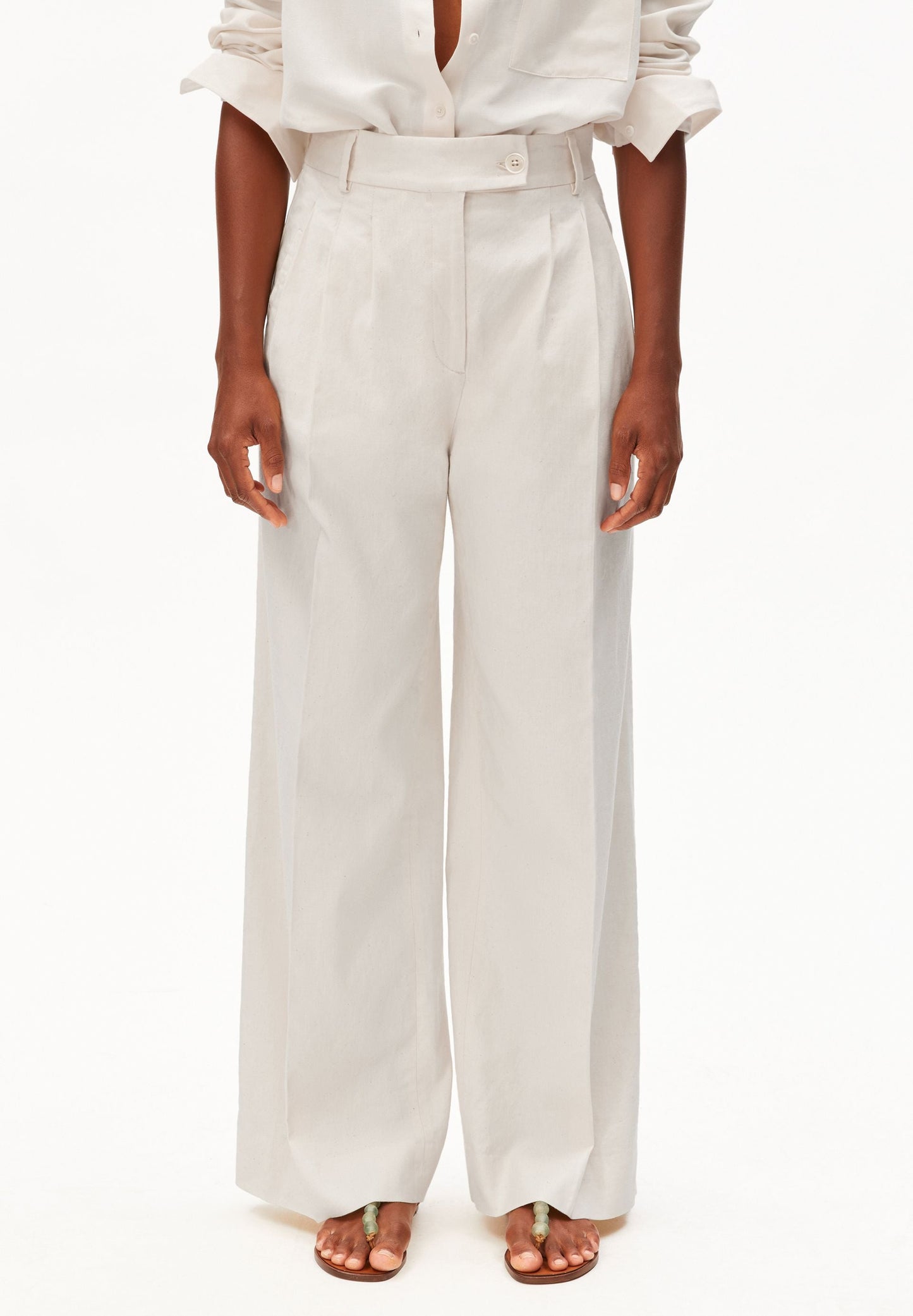 LINEN-BLEND KAAYUA PANTS | UNDYED | CUTS