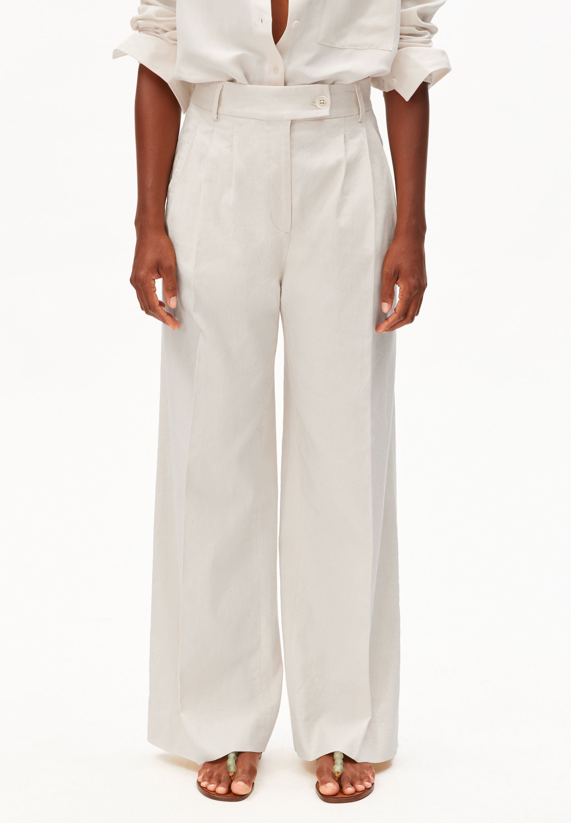 LINEN-BLEND KAAYUA PANTS | UNDYED | CUTS