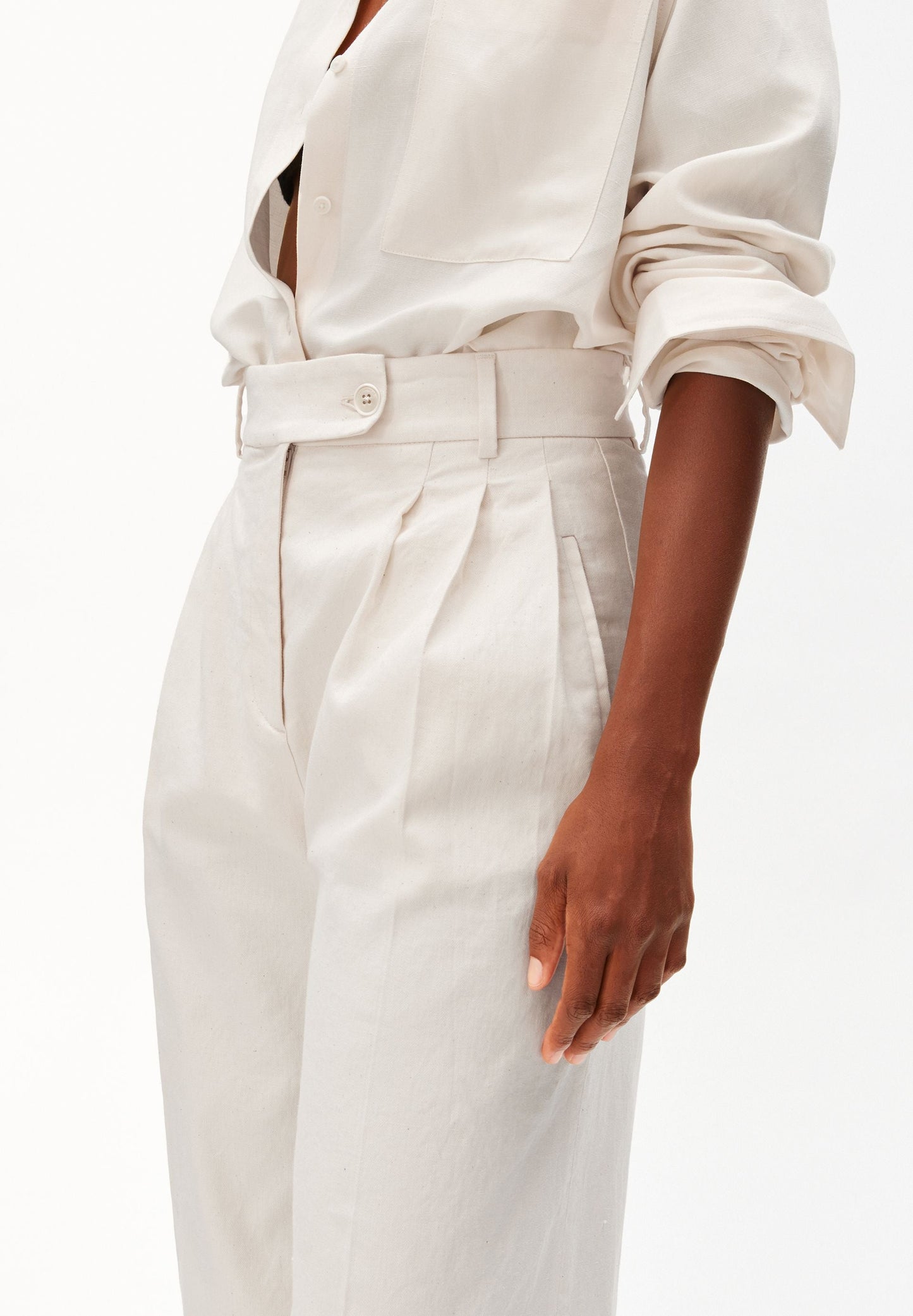 LINEN-BLEND KAAYUA PANTS | UNDYED | CUTS