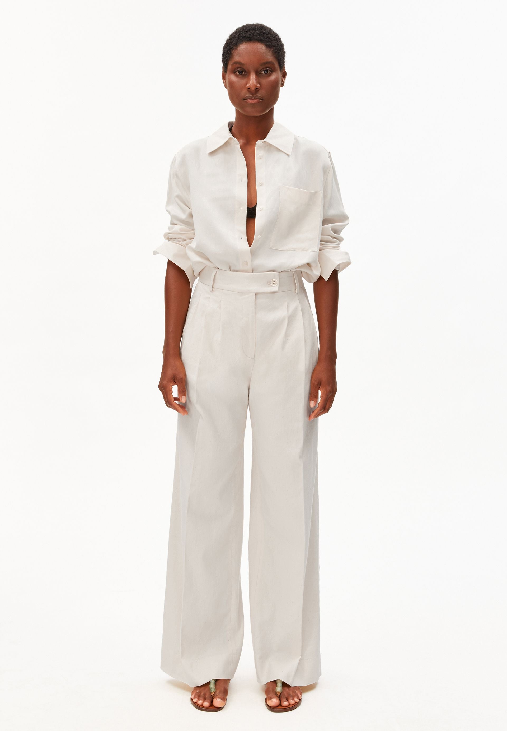 LINEN-BLEND KAAYUA PANTS | UNDYED | CUTS