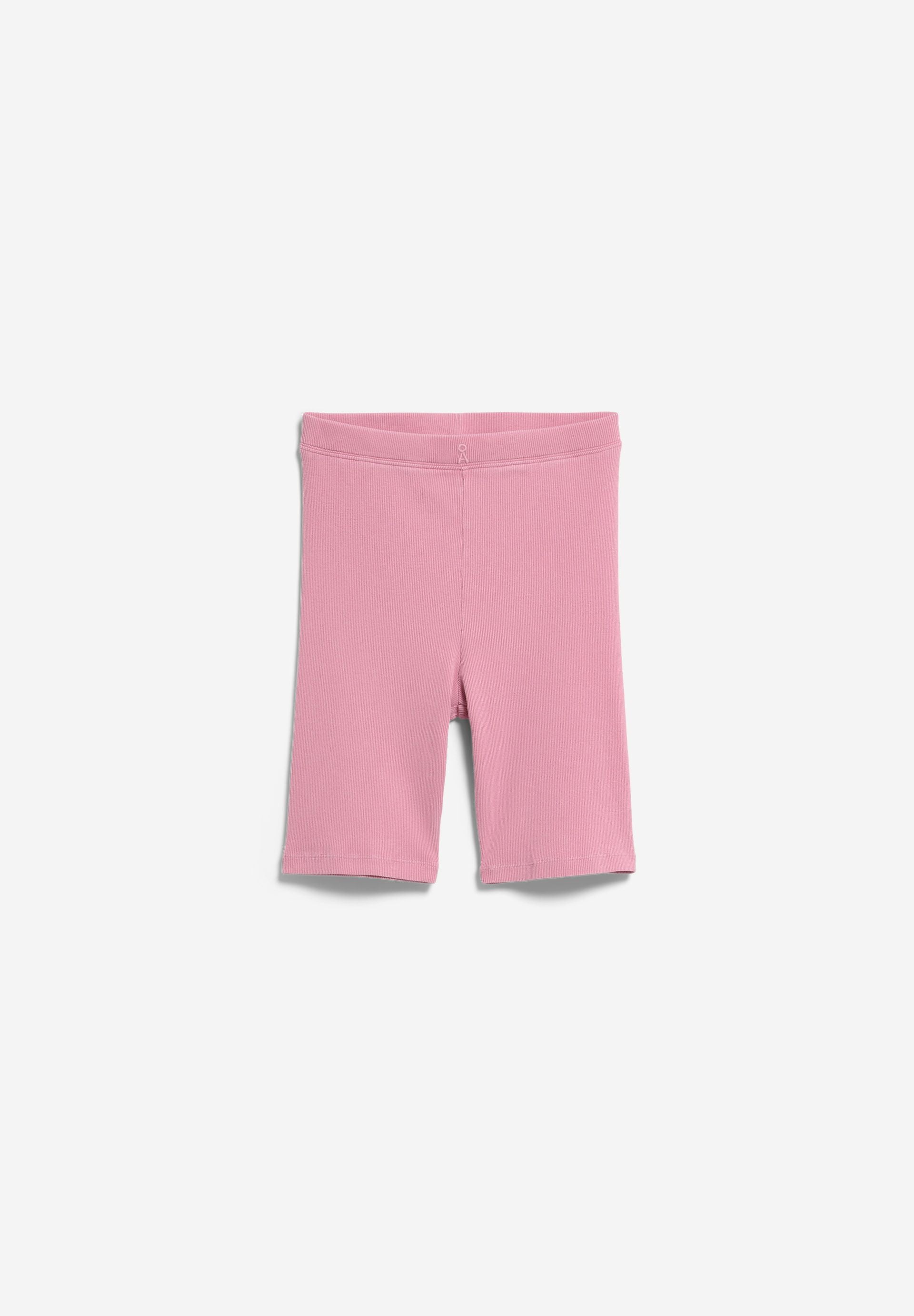 GMT DYE RIBBED SHORTS | WASHED BERRY | CUTS