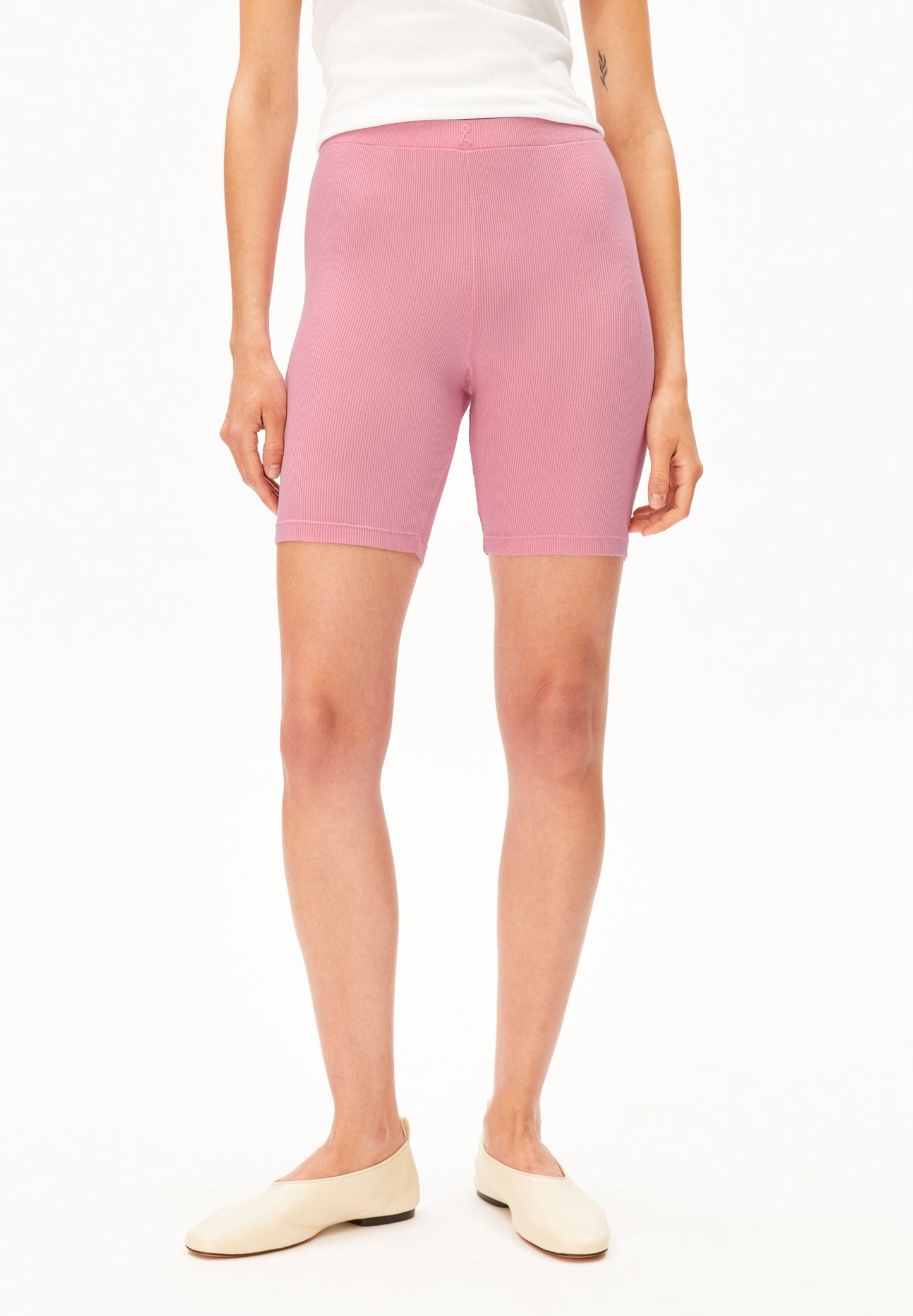GMT DYE RIBBED SHORTS | WASHED BERRY | CUTS
