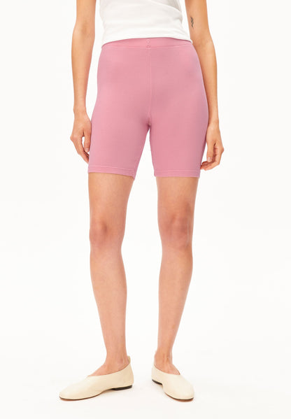 GMT DYE RIBBED SHORTS | WASHED BERRY | CUTS