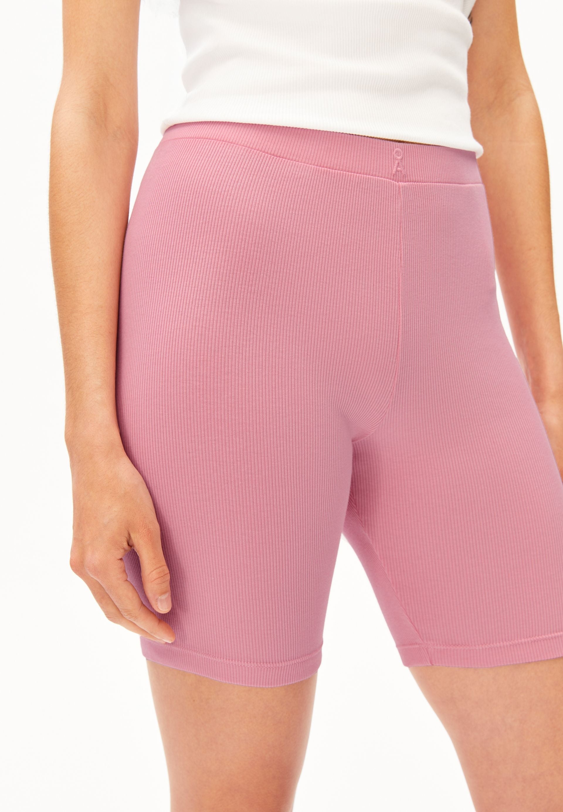 GMT DYE RIBBED SHORTS | WASHED BERRY | CUTS