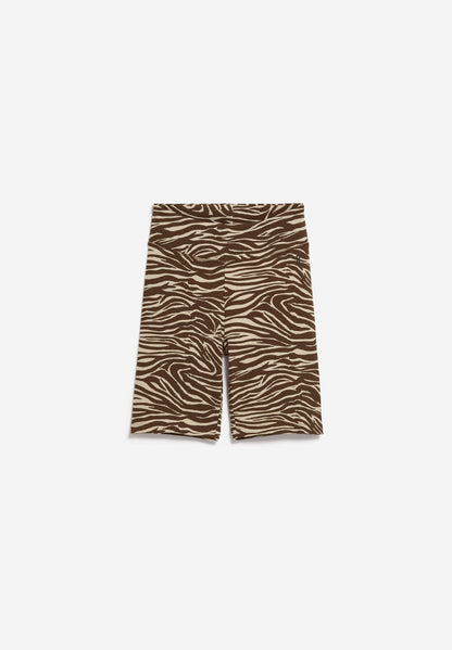 NEDAA ZEBRA PRINT SHORTS | SANDSTONE | CUTS