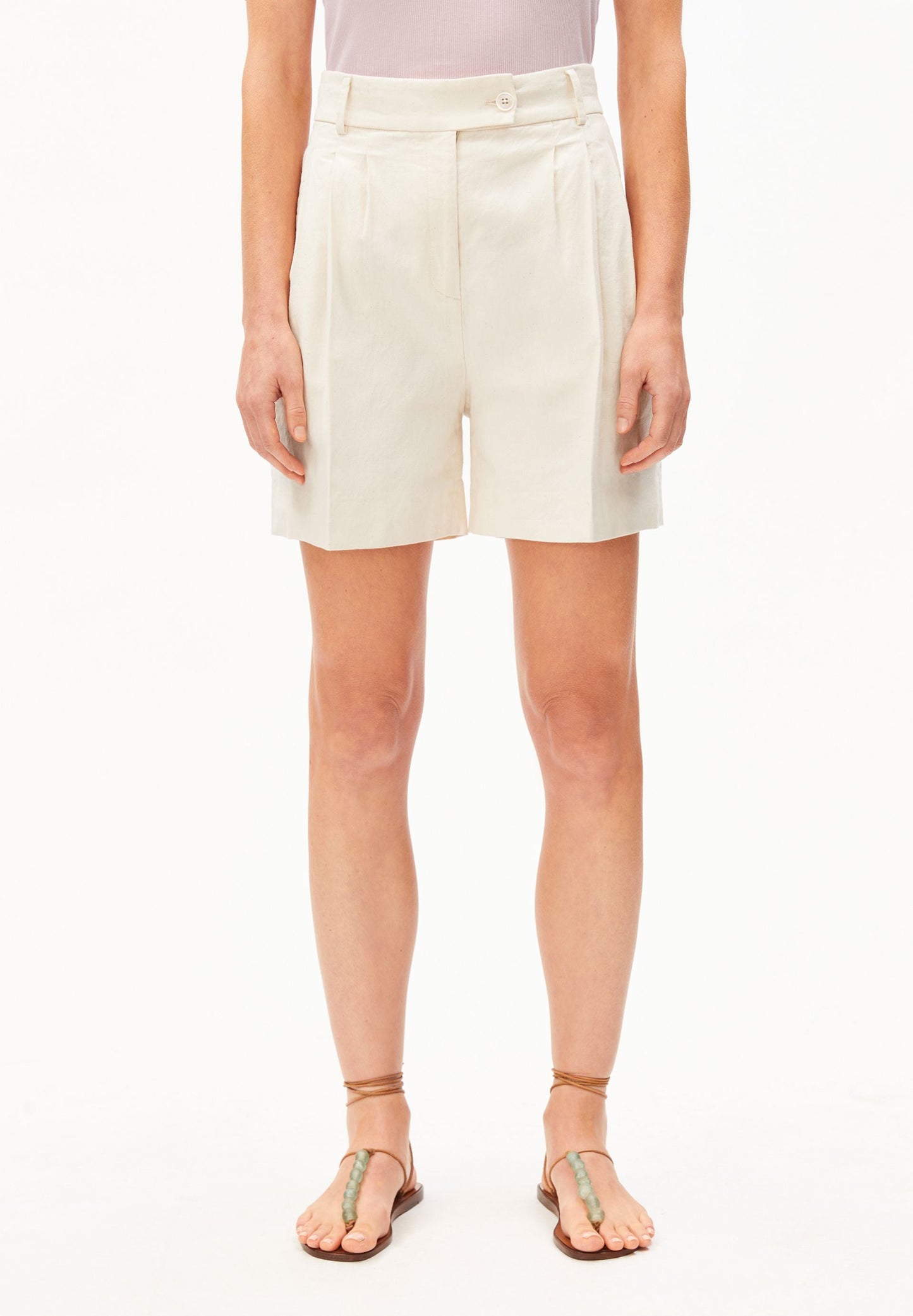 LINEN-BLEND KAAYUA SHORTS | UNDYED | CUTS