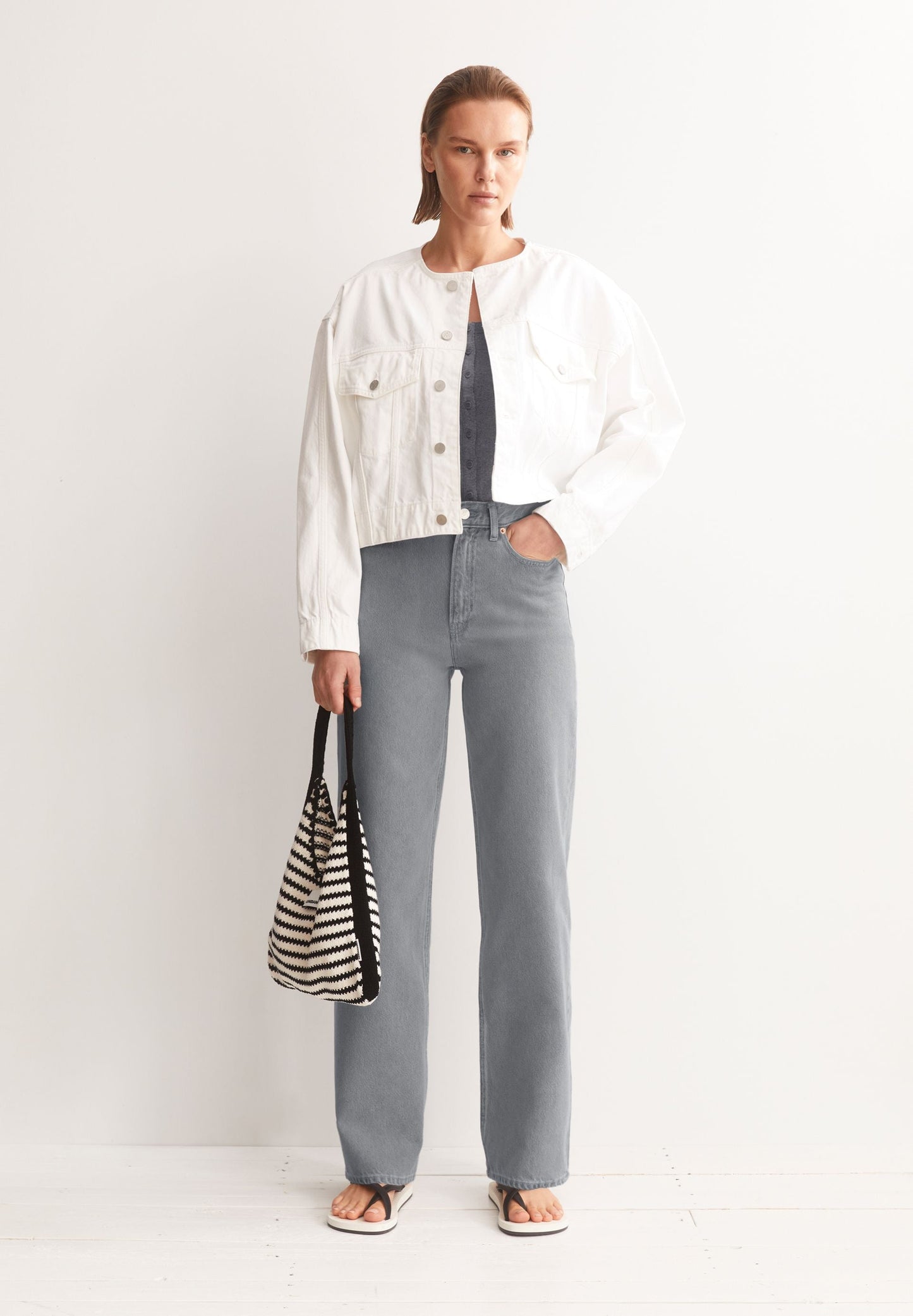 ENIJAA HIGH WAIST WIDE JEANS | LOA | CUTS