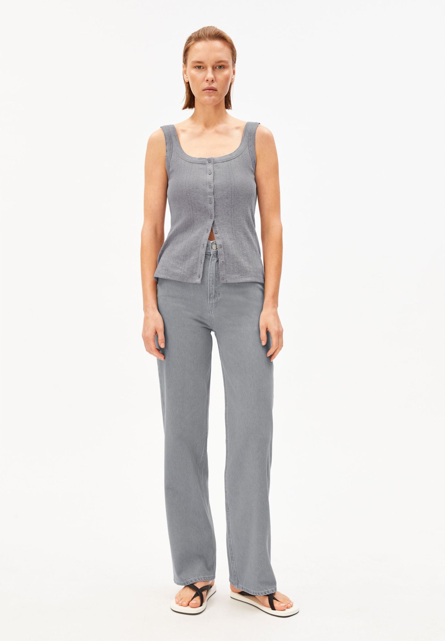 ENIJAA HIGH WAIST WIDE JEANS | LOA | CUTS
