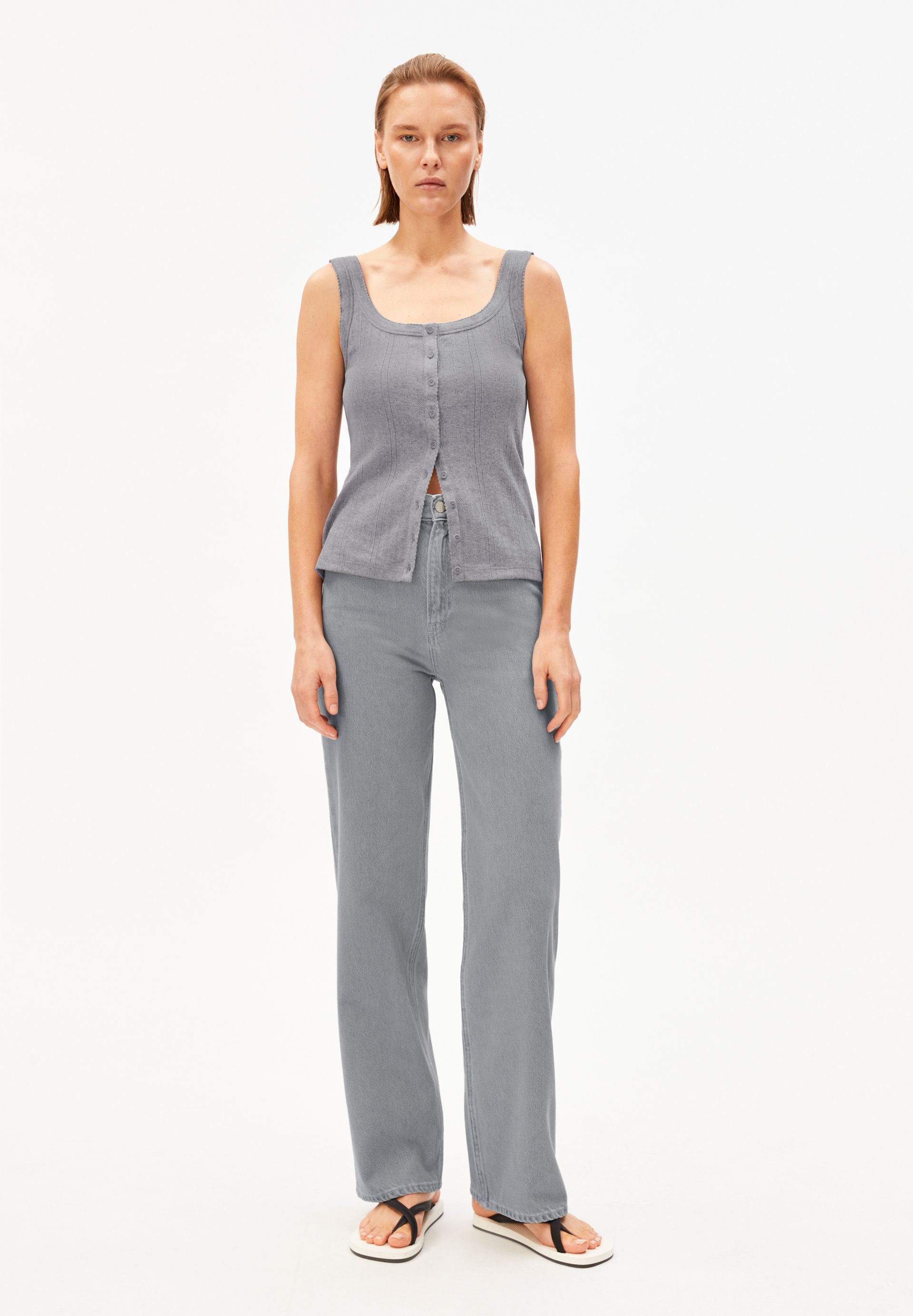 ENIJAA HIGH WAIST WIDE JEANS | LOA | CUTS