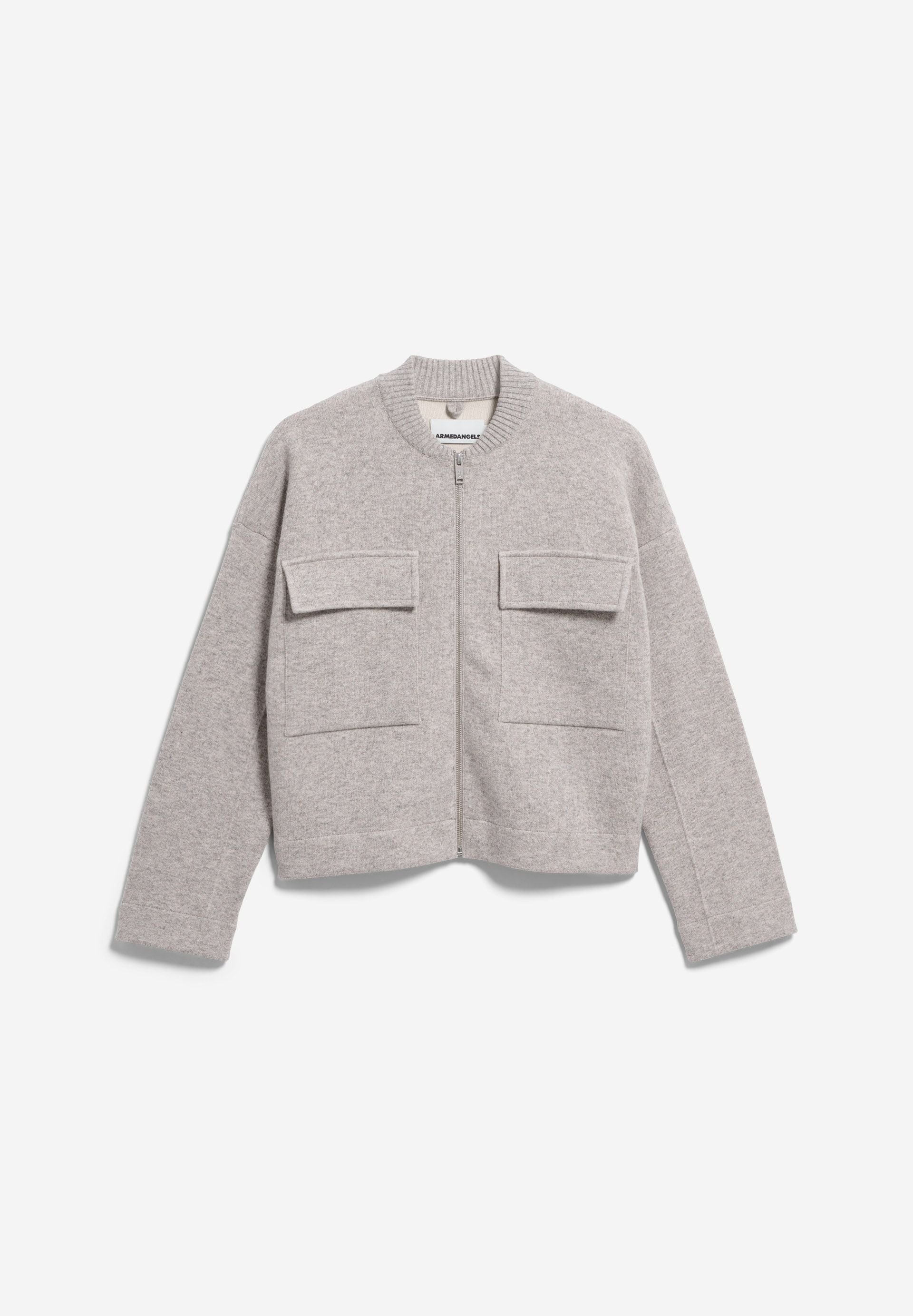 COTTON-WOOL BOMBER JACKET | CUTS
