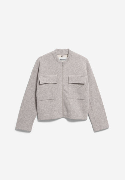 COTTON-WOOL BOMBER JACKET | CUTS