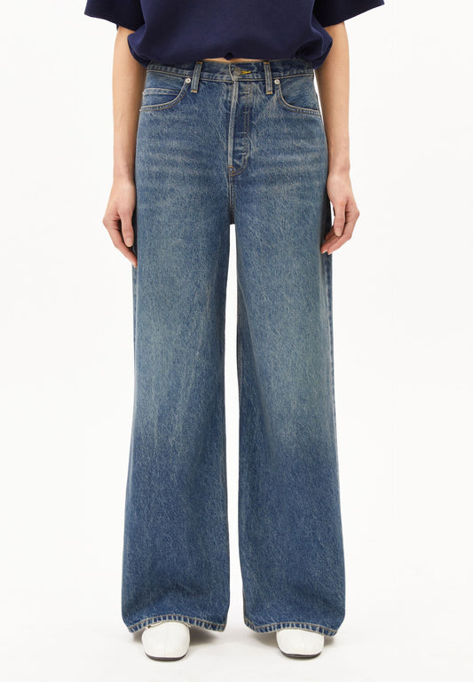 CCL - ATHENAAS HIGH WAIST WIDE JEAN | CUTS