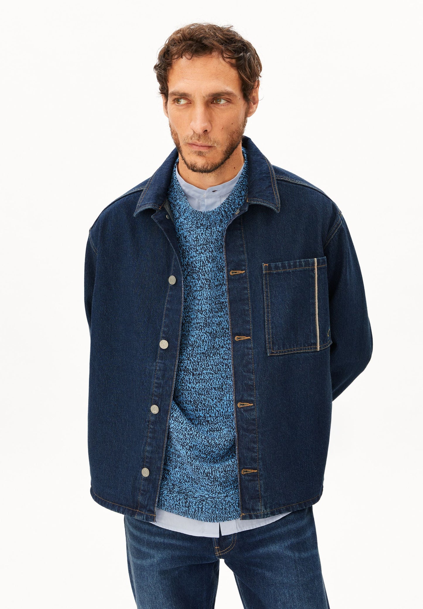 SELVEDGE DENIM OVERSHIRT | CUTS