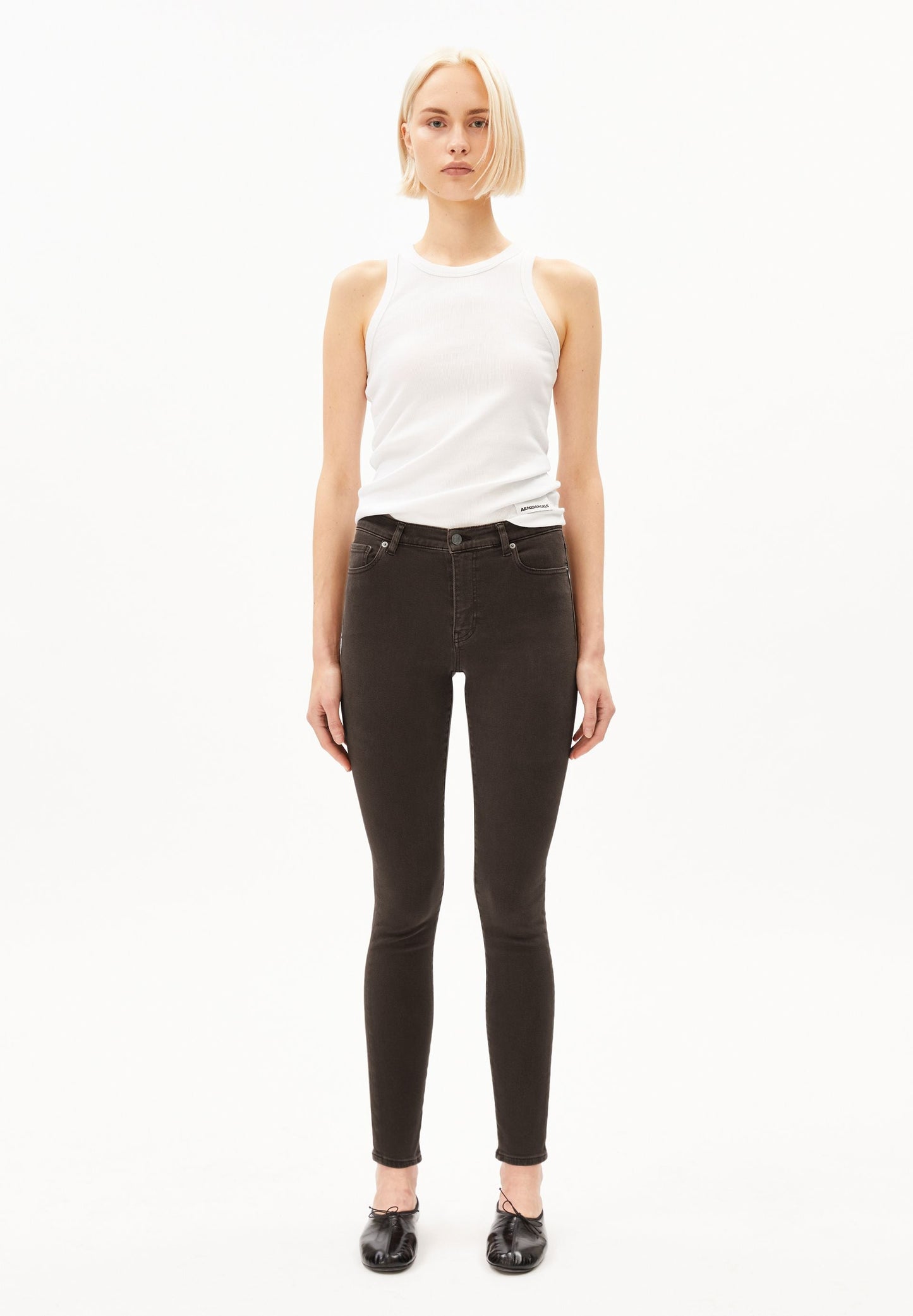 TILLAA MID WAIST SKINNY JEANS | CLAYSTONE | CUTS