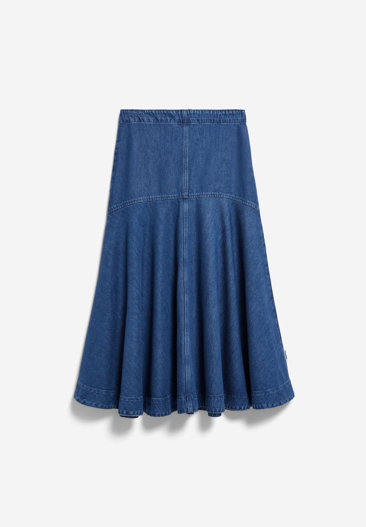 MIDI DENIM SKIRT | BRIGHT BLUE | CUTS