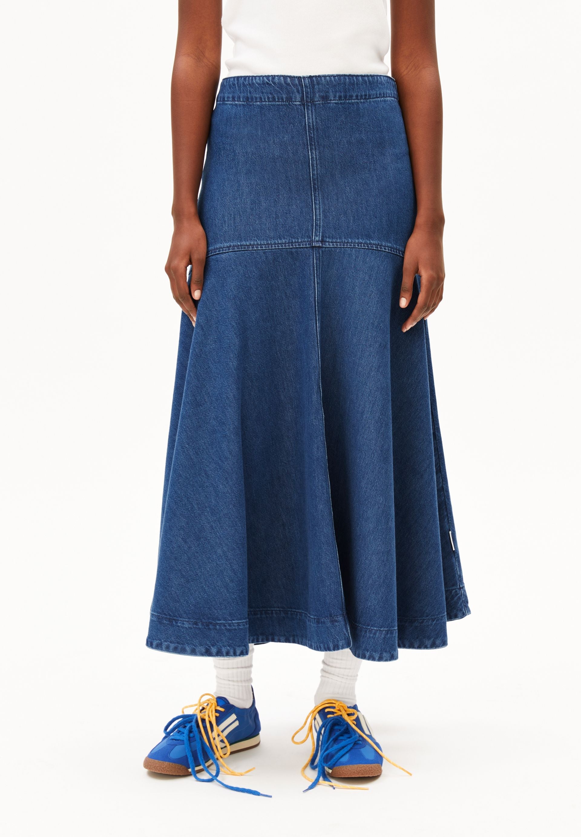 MIDI DENIM SKIRT | CUTS
