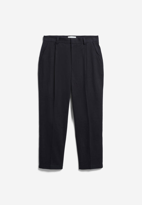 TAAMIR TEXTURED PLEATED PANTS | CUTS