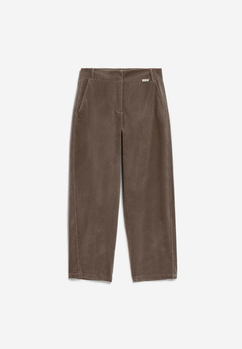 BARREL LEG CORDUROY PANTS | CUTS