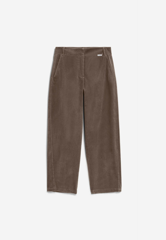 BARREL LEG CORDUROY PANTS | CUTS