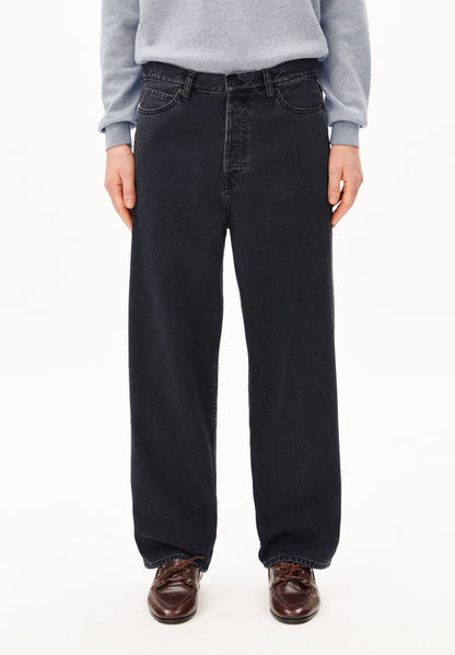 JAAMEO BAGGY JEANS | EBONY BLACK | CUTS