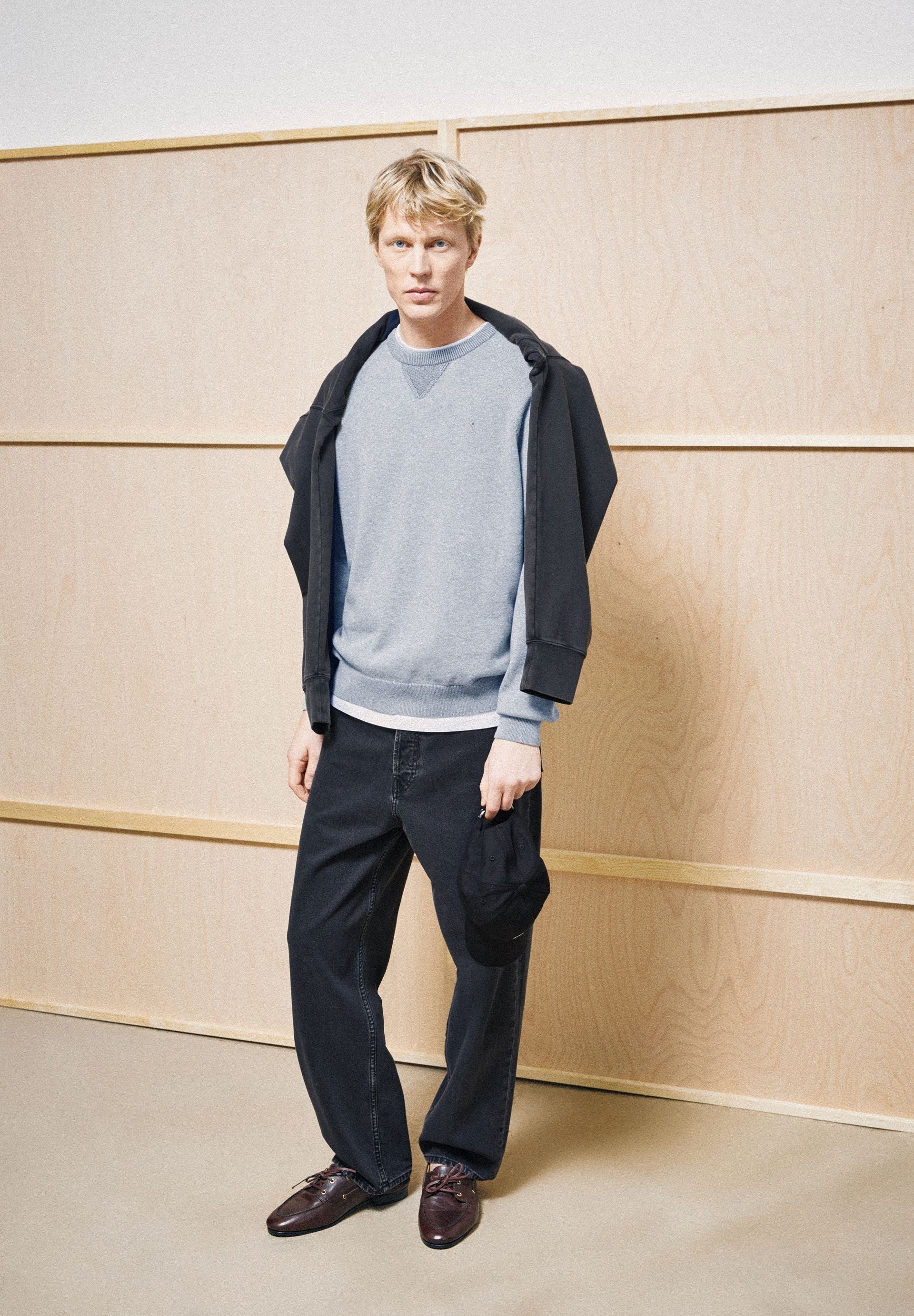 JAAMEO BAGGY JEANS | EBONY BLACK | CUTS