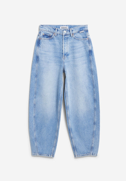 BAARLY HIGH WAIST BARREL JEANS | NOISE | CUTS