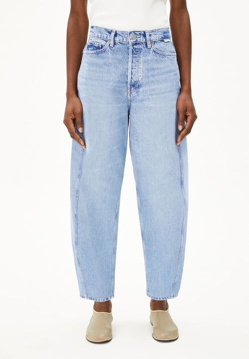 BAARLY HIGH WAIST BARREL JEANS | NOISE | CUTS