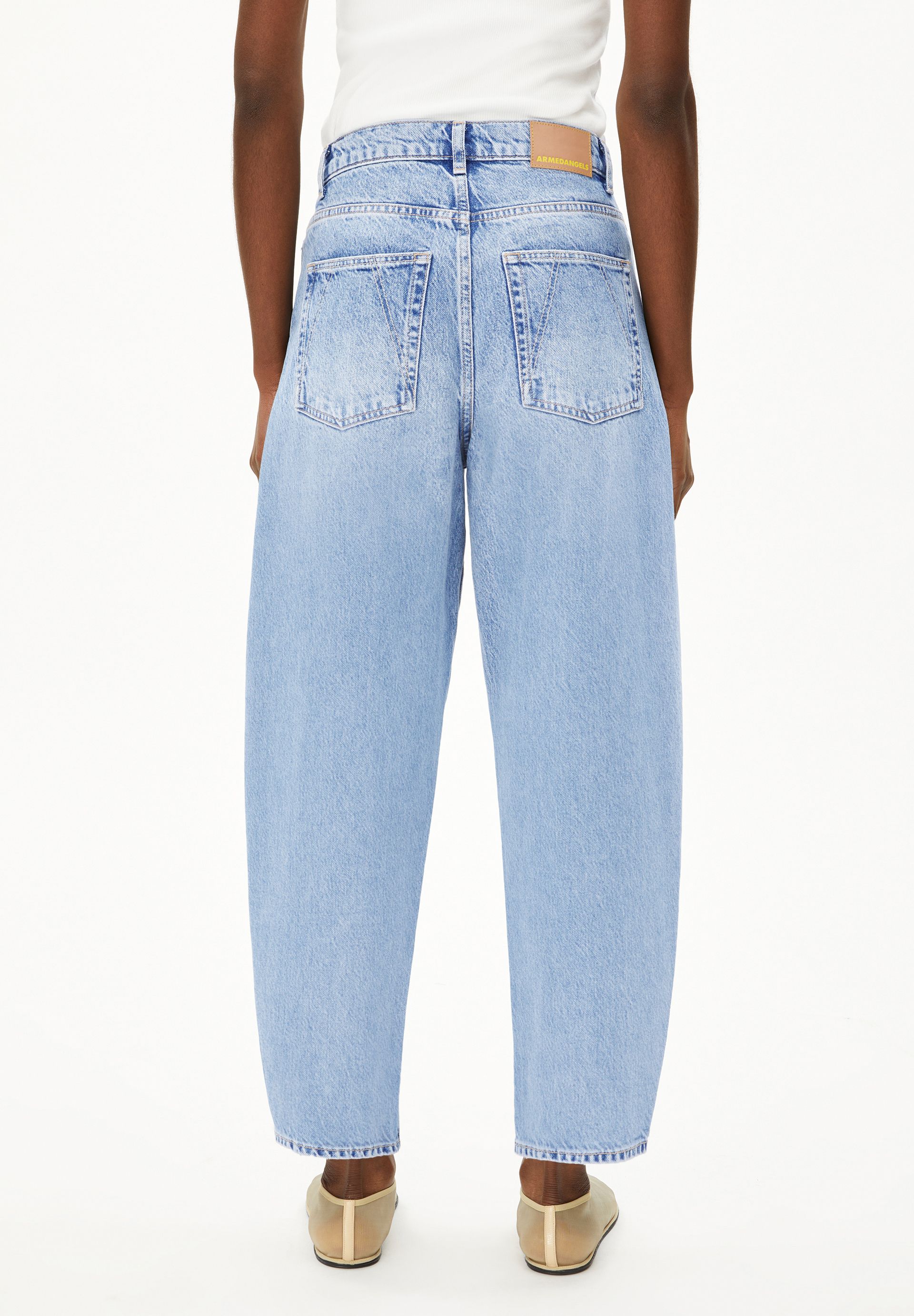 BAARLY HIGH WAIST BARREL JEANS | NOISE | CUTS