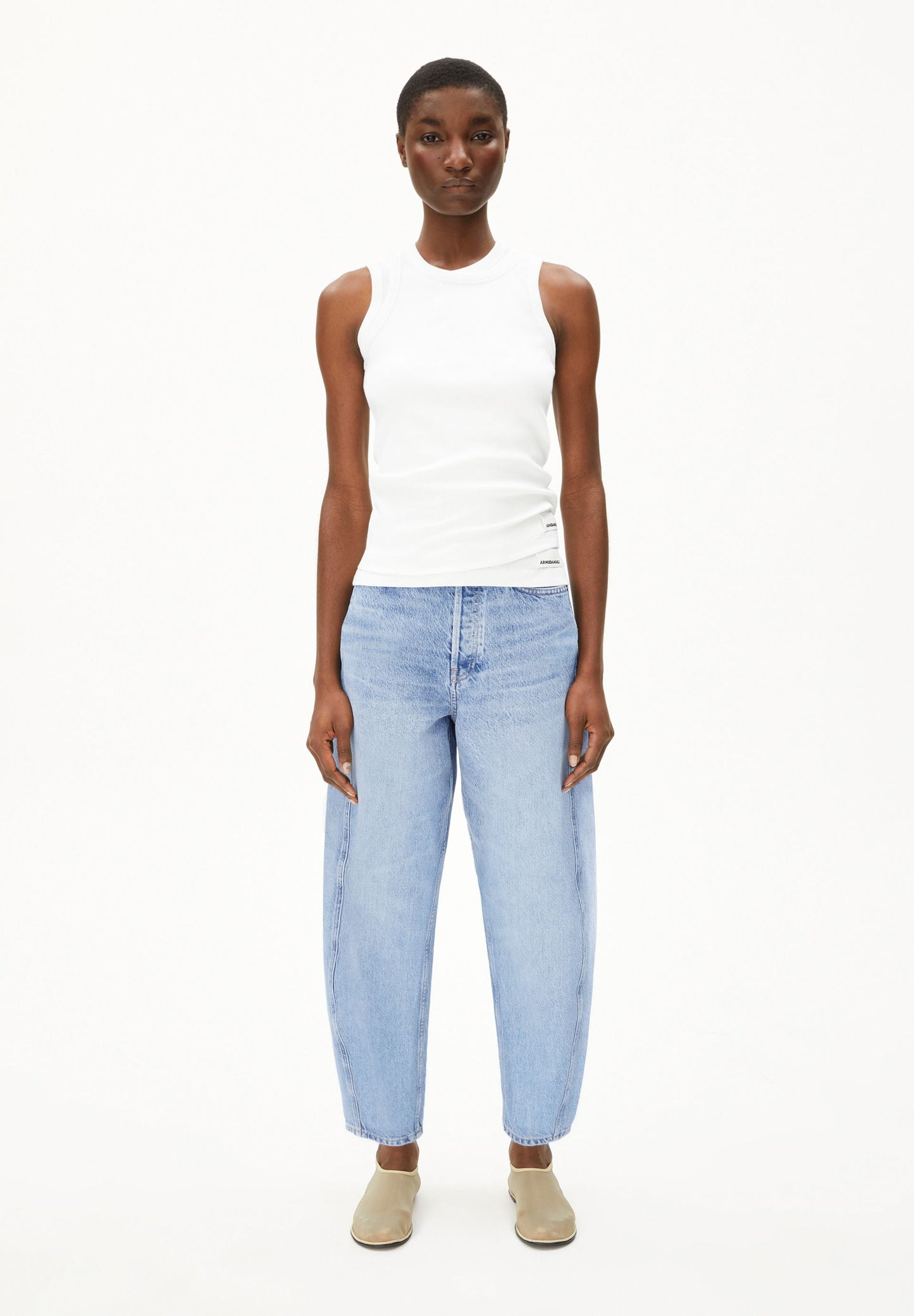 BAARLY HIGH WAIST BARREL JEANS | NOISE | CUTS
