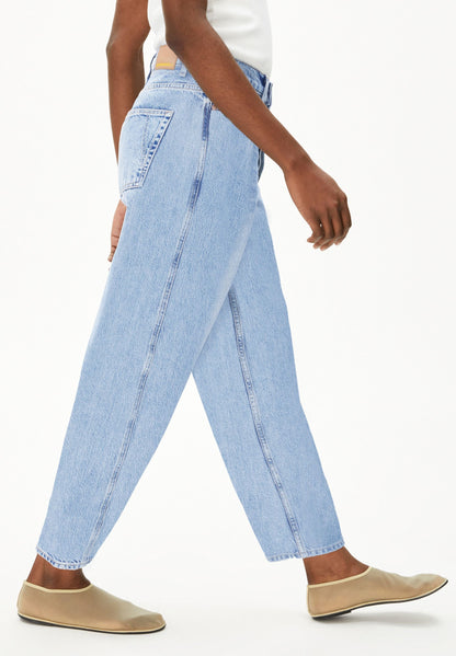 BAARLY HIGH WAIST BARREL JEANS | NOISE | CUTS