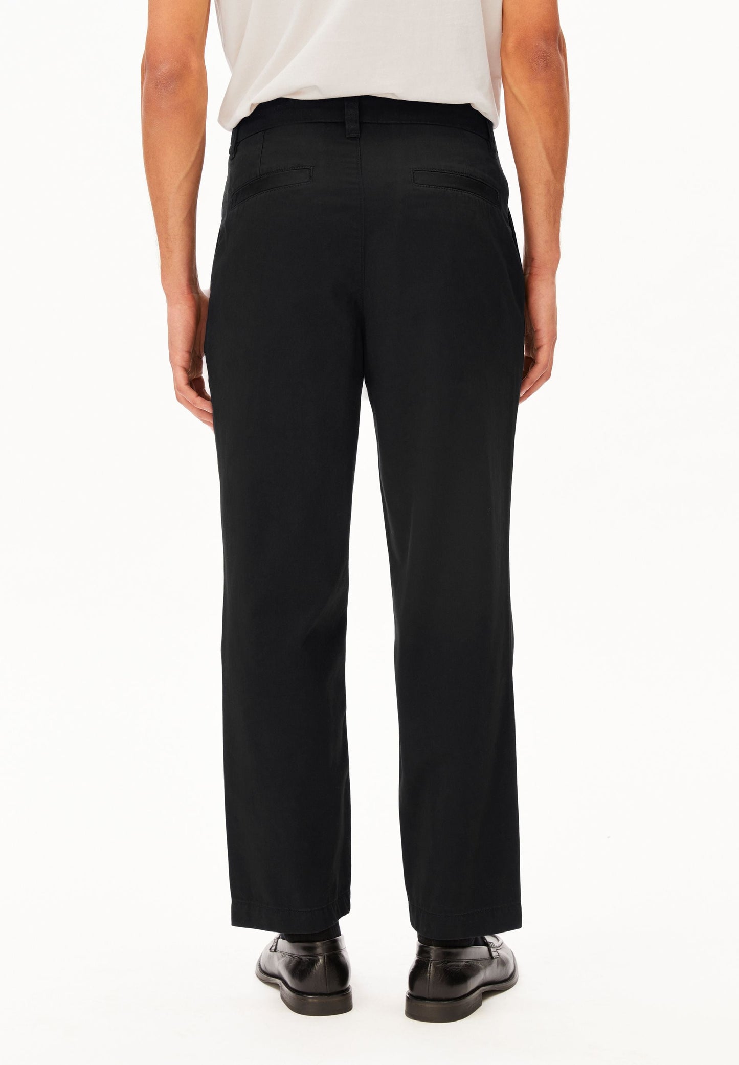 TAAMIR PLEATED CHINOS | BLACK | CUTS