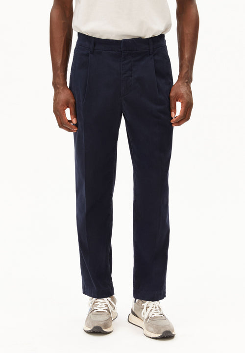 TAAMIR PLEATED CHINOS | NIGHT SKY | CUTS