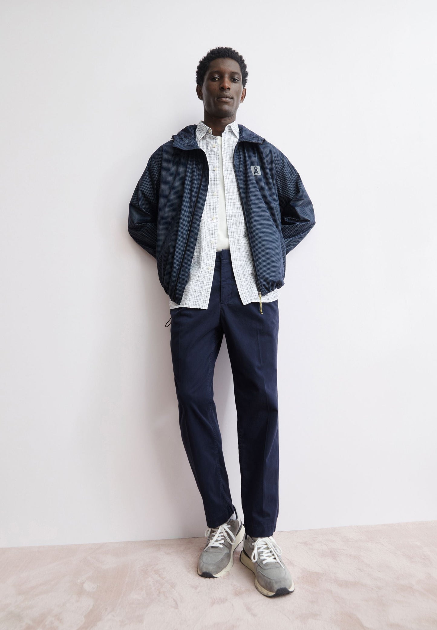 TAAMIR PLEATED CHINOS | NIGHT SKY | CUTS