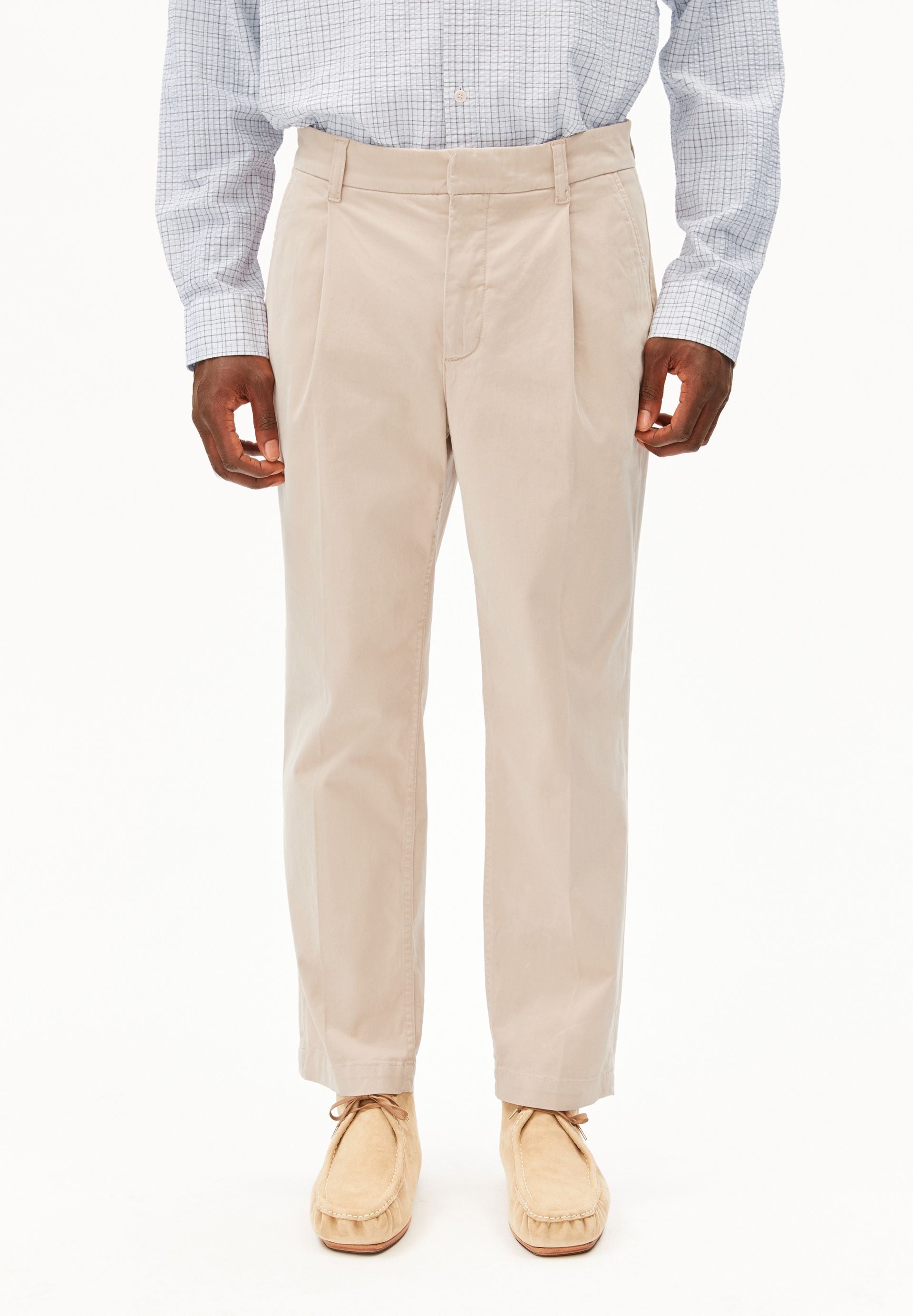 TAAMIR PLEATED CHINOS | CUTS