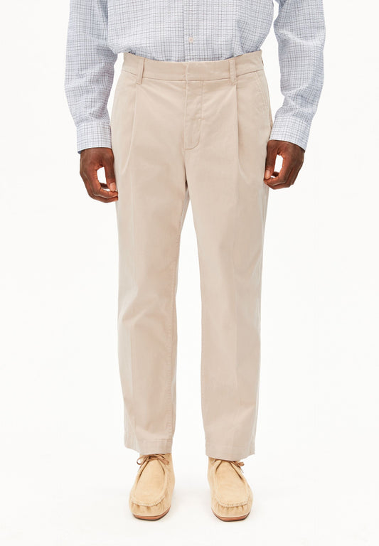 TAAMIR PLEATED CHINOS | SANDSTONE | CUTS