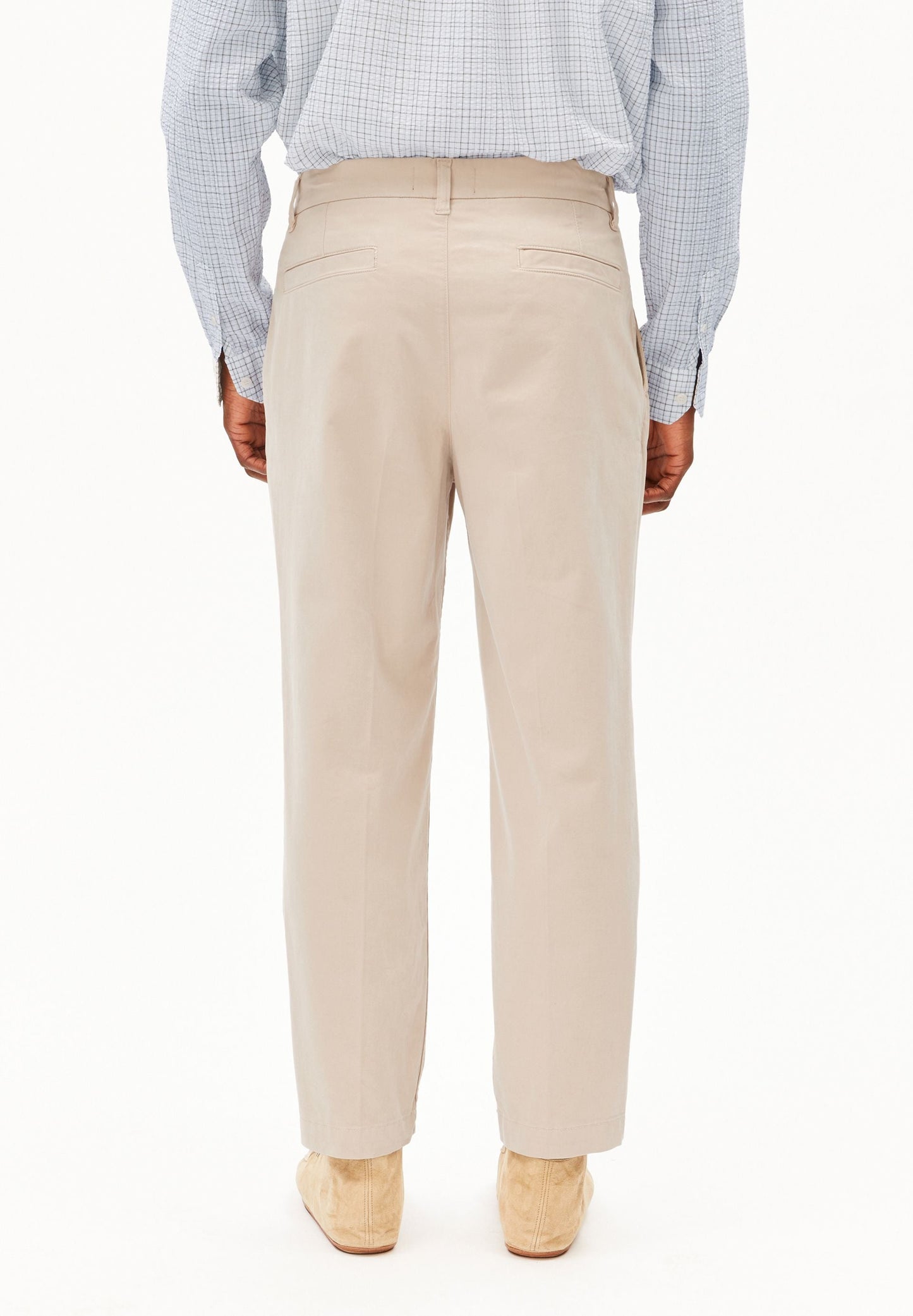 TAAMIR PLEATED CHINOS | SANDSTONE | CUTS