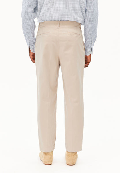 TAAMIR PLEATED CHINOS | SANDSTONE | CUTS