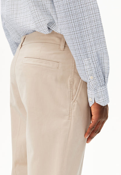TAAMIR PLEATED CHINOS | SANDSTONE | CUTS