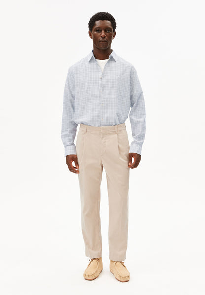 TAAMIR PLEATED CHINOS | SANDSTONE | CUTS