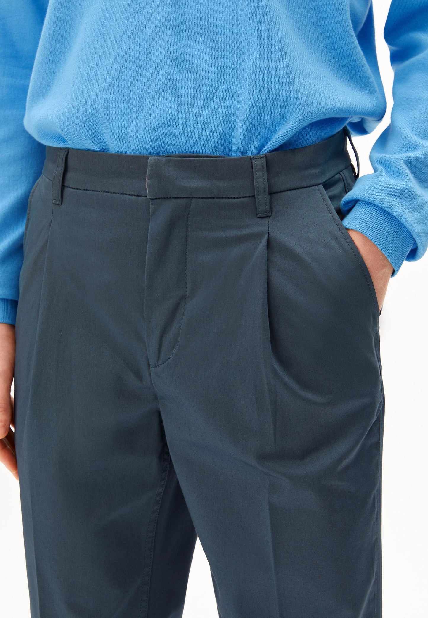 TAAMIR PLEATED CHINOS | MOONSHADOW | CUTS